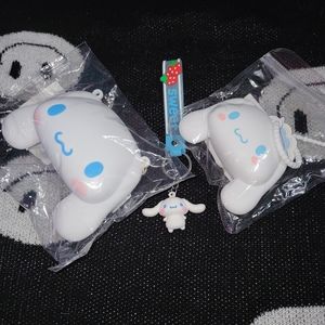 Cinnamonroll crossbody purse with matching coin purse and Keychain